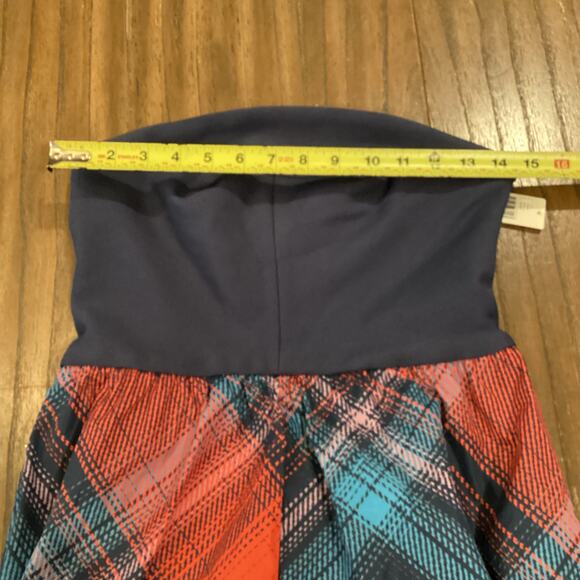 Anthropologie Maeve Gathered Balloon Jumpsuit strapless artsy glam avante garde - Picture 6 of 9